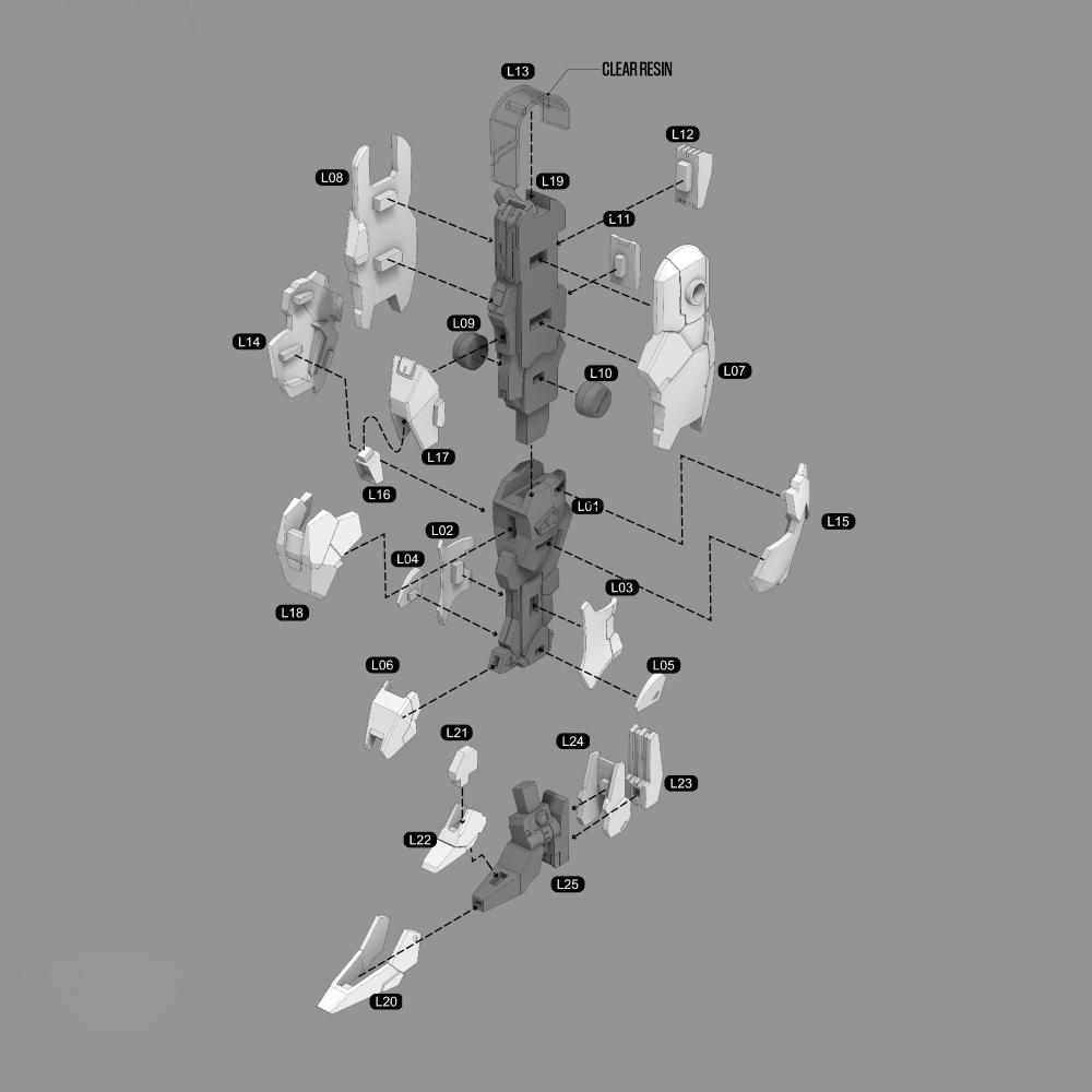 水星之魔女 異靈高達(dá)3D打印模型