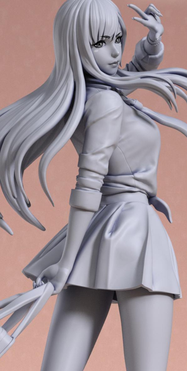 喜多川海夢(mèng)3D打印模型