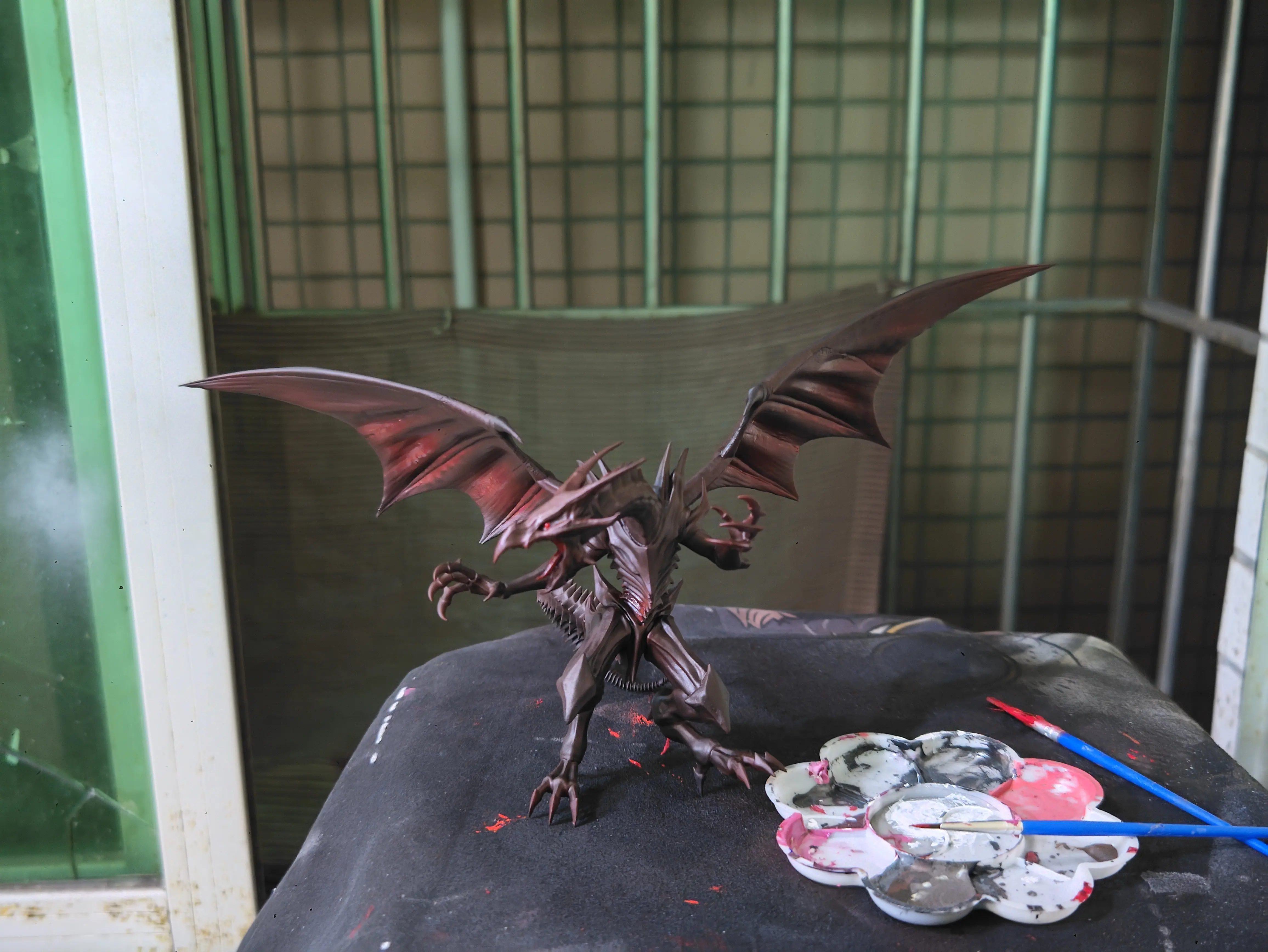 游戲王真紅眼黑龍3D打印模型