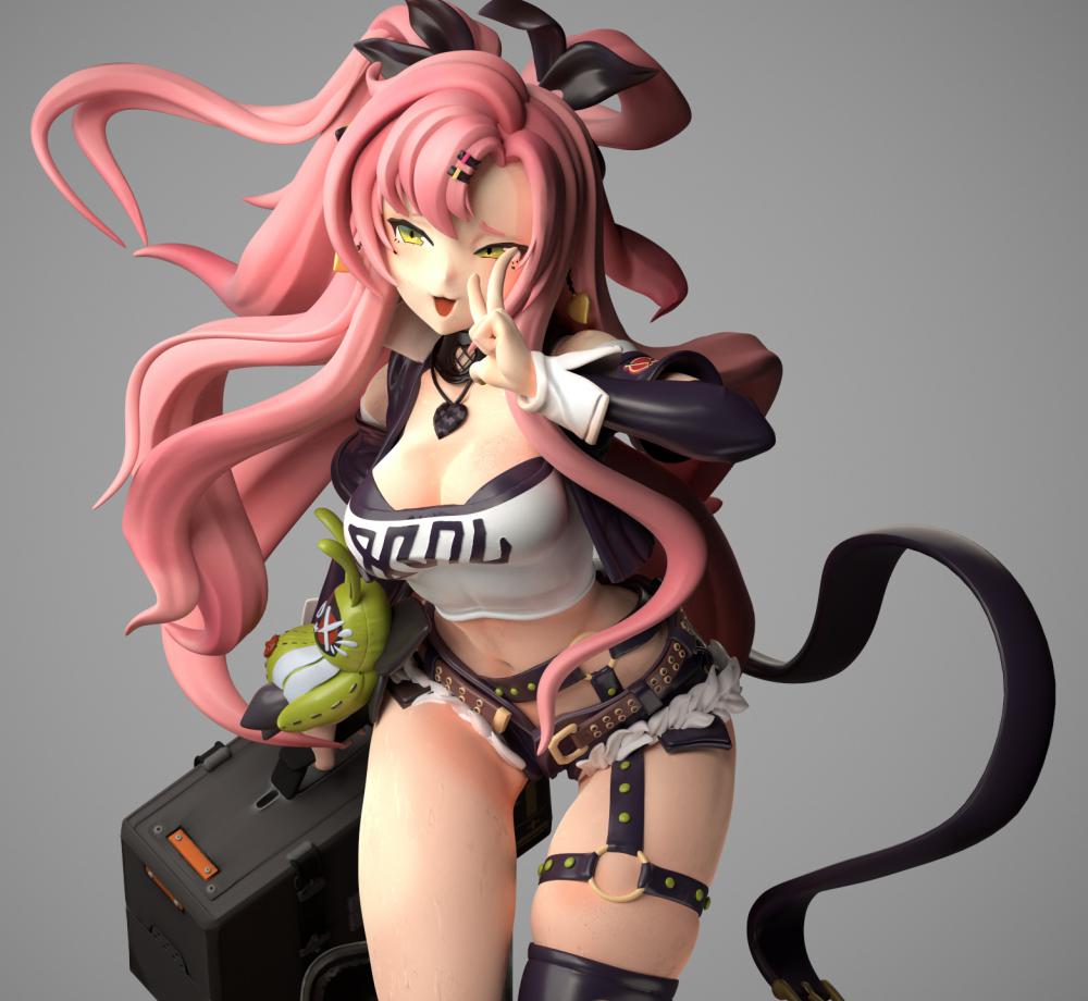  絕區(qū)零 妮可3D打印模型