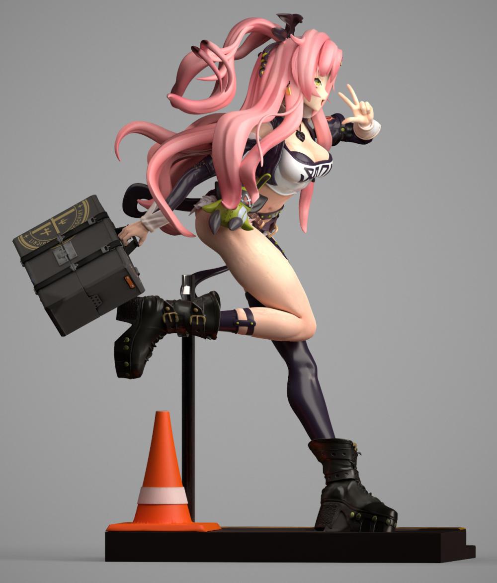  絕區(qū)零 妮可3D打印模型