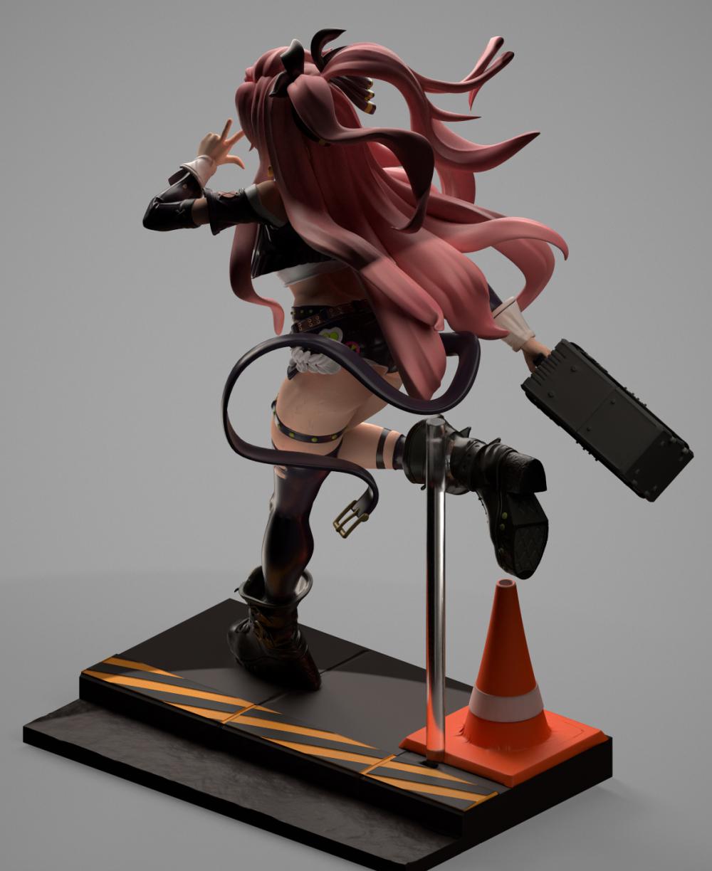  絕區(qū)零 妮可3D打印模型