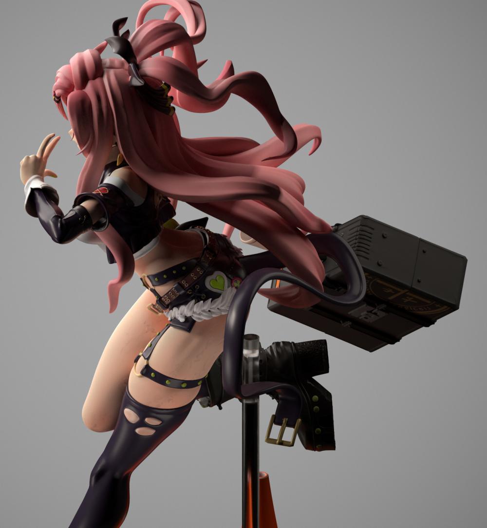  絕區(qū)零 妮可3D打印模型