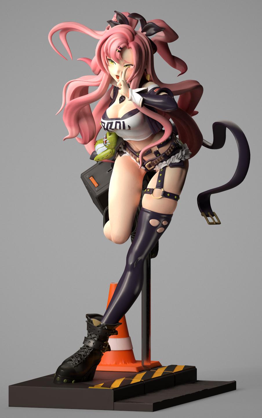  絕區(qū)零 妮可3D打印模型