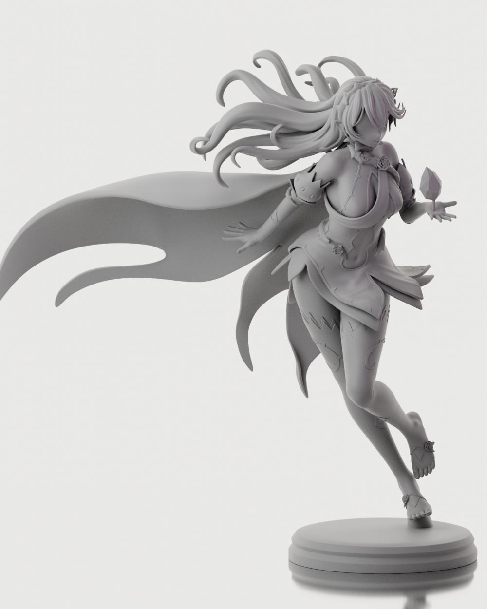 火焰之紋章 夢(mèng)想的公主 神威3D打印模型