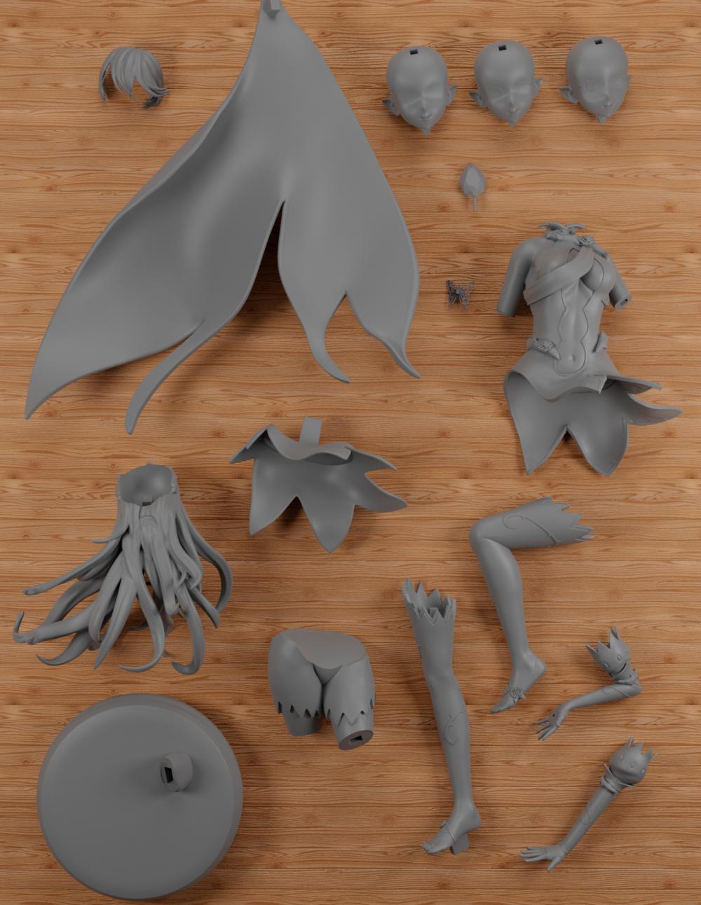 火焰之紋章 夢(mèng)想的公主 神威3D打印模型