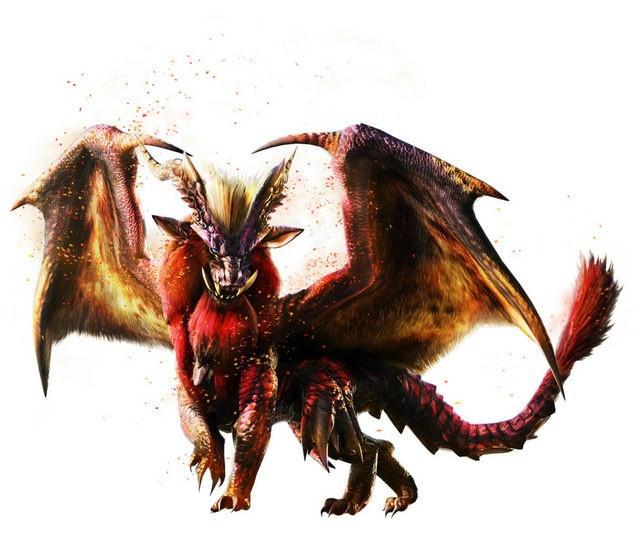 怪物獵人 炎王龍3D打印模型