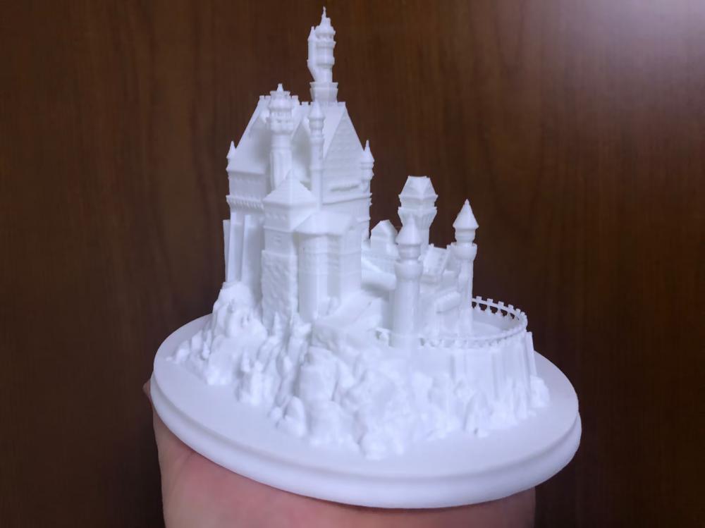 新天鵝堡3D打印模型