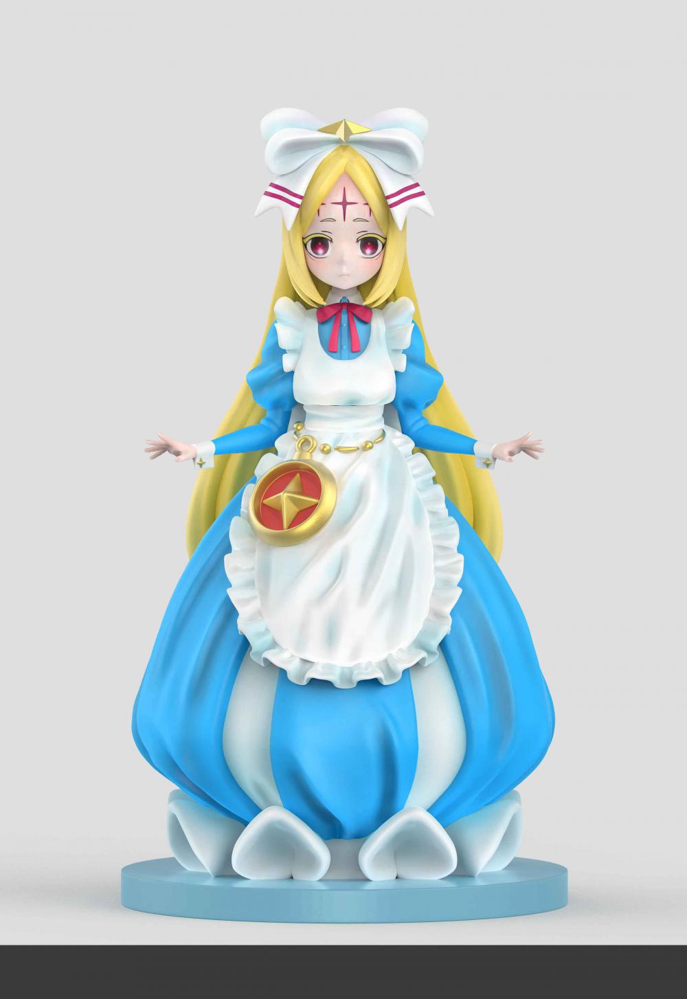 夢(mèng)想成為魔法少女 愛麗絲3D打印模型