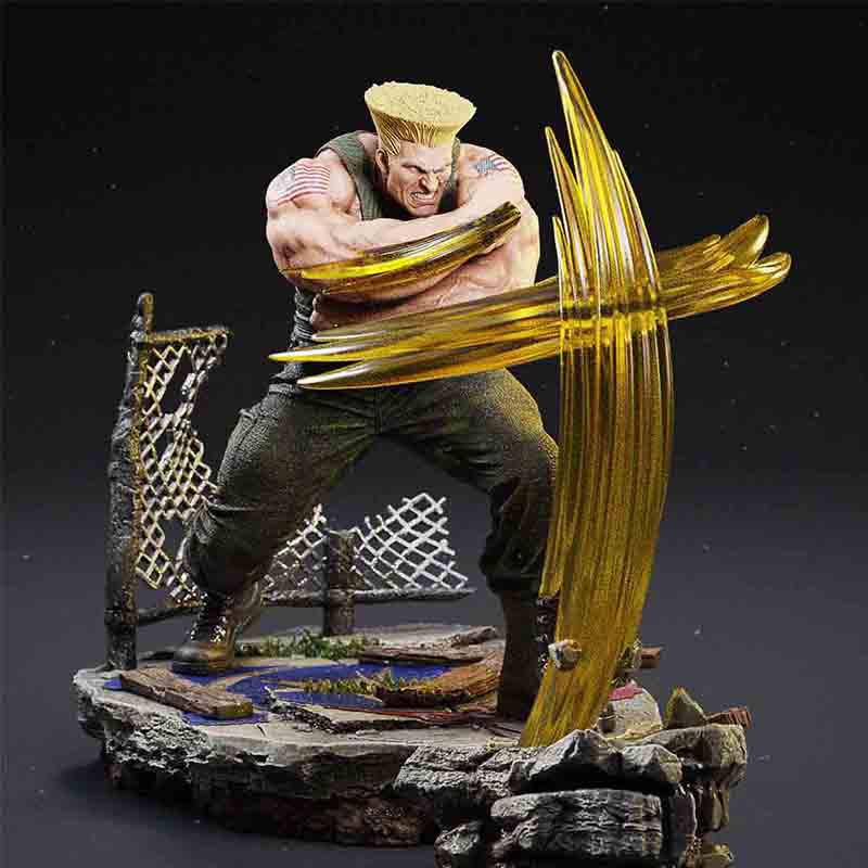 街頭霸王 古烈3D打印模型