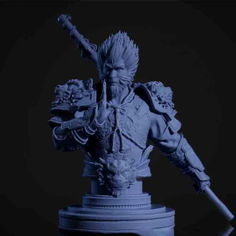 黑神話 悟空 胸雕 頭雕 頭像3D打印模型