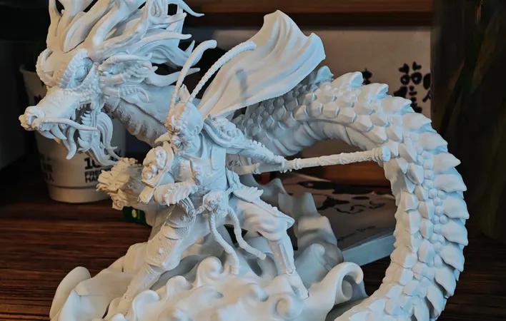 黑神話 悟空與龍3D打印模型