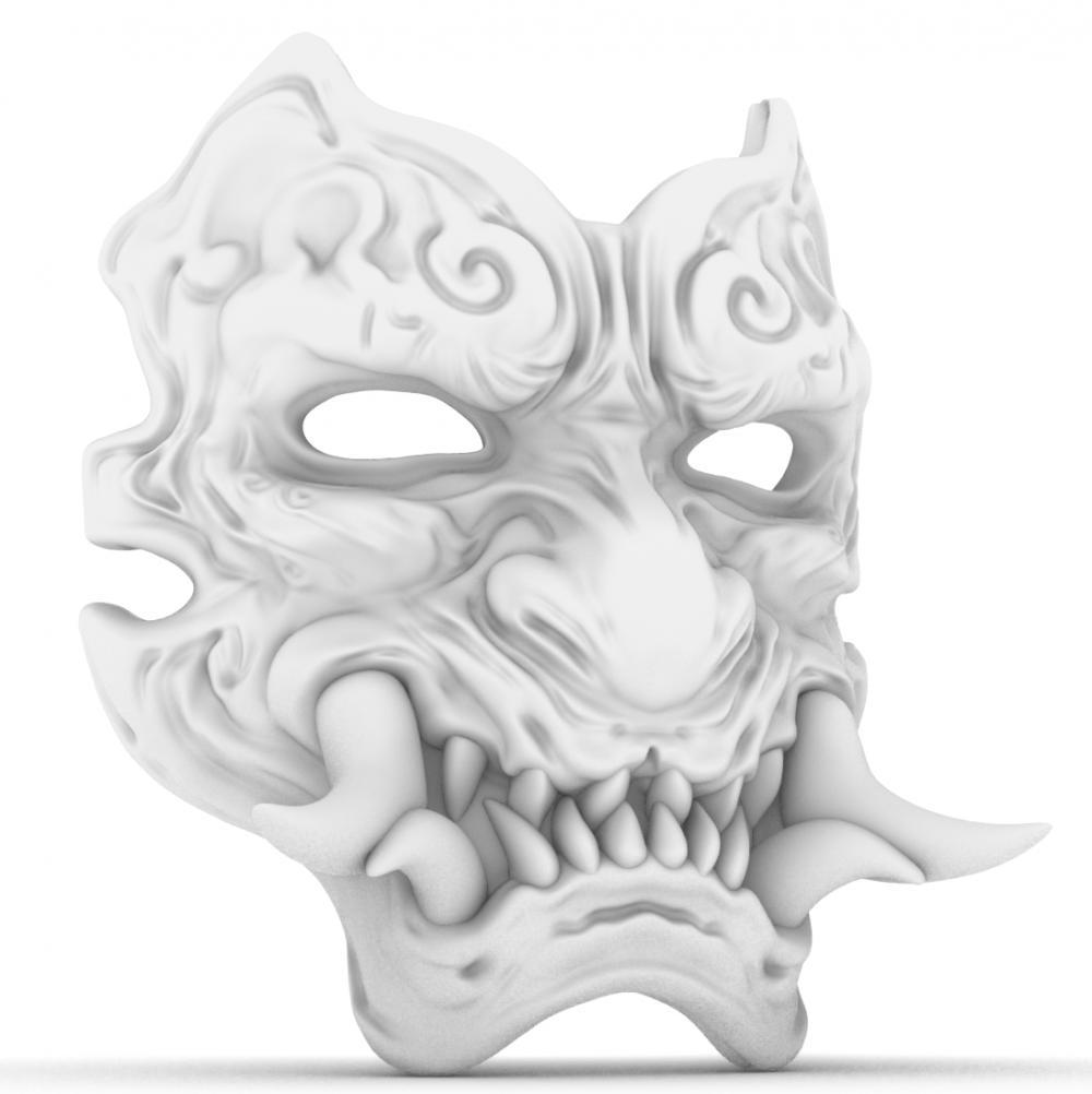 黑神話悟空面具3D打印模型