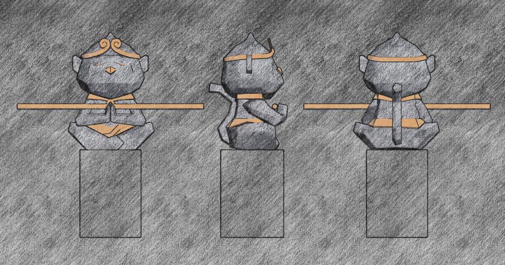 手辦·悟空念念3D打印模型