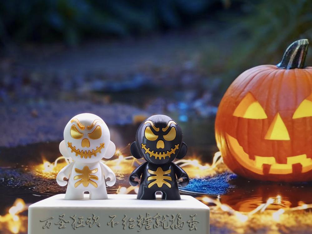 2024萬(wàn)圣節(jié)·黑白鬼靈精3D打印模型