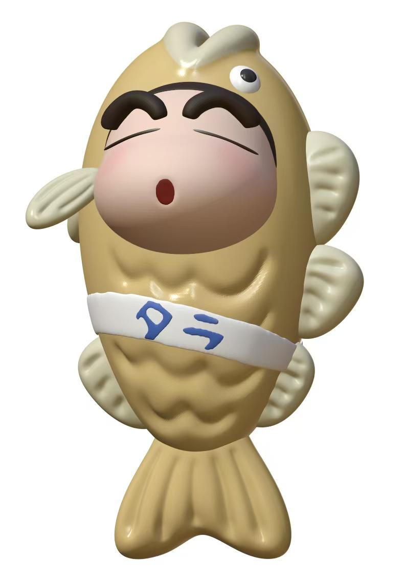 蠟筆小新3D打印模型