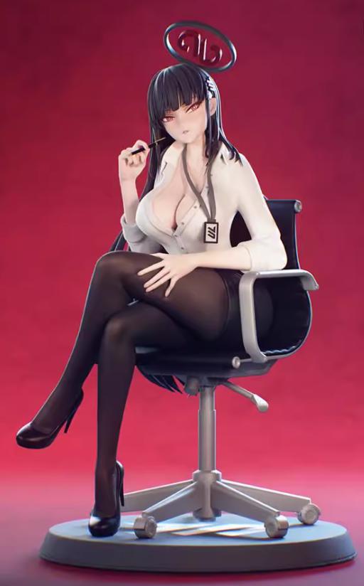 蔚藍(lán)檔案調(diào)月莉音OL版3D打印模型