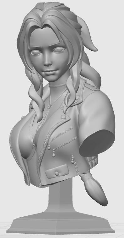 最終幻想 愛(ài)麗絲 半身像3D打印模型