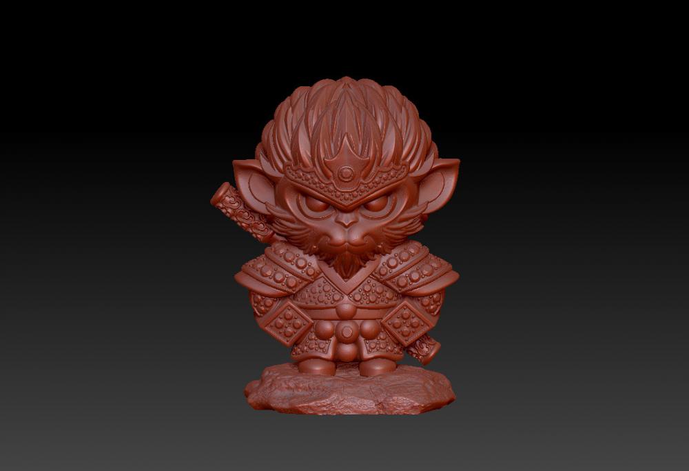 黑神話-孫悟空擺件3D打印模型