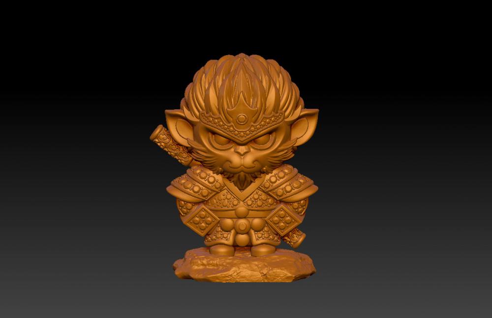 黑神話-孫悟空擺件3D打印模型