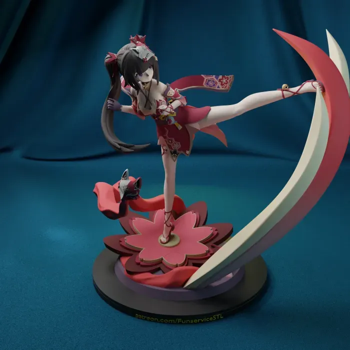 《崩壞:星穹鐵道》花火3D打印模型