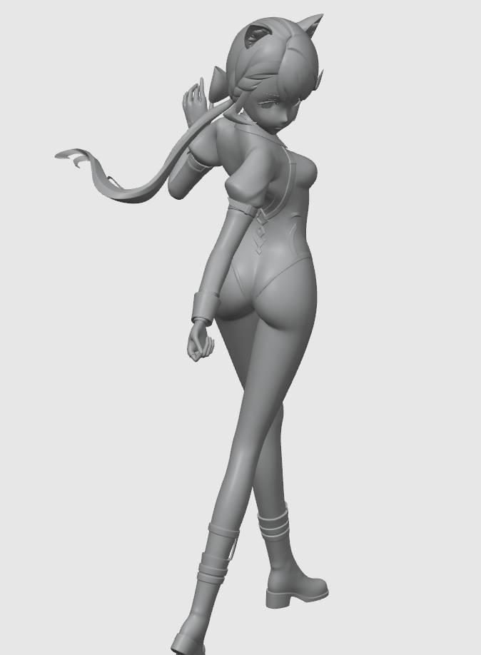 原神 琳妮特3D打印模型