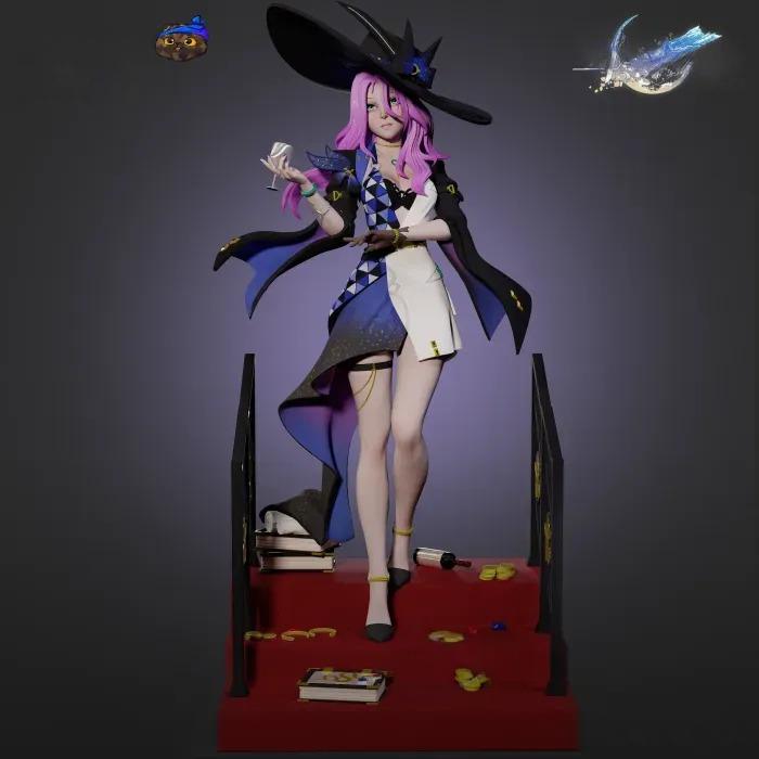 崩壞 星穹鐵道 翡翠3D打印模型