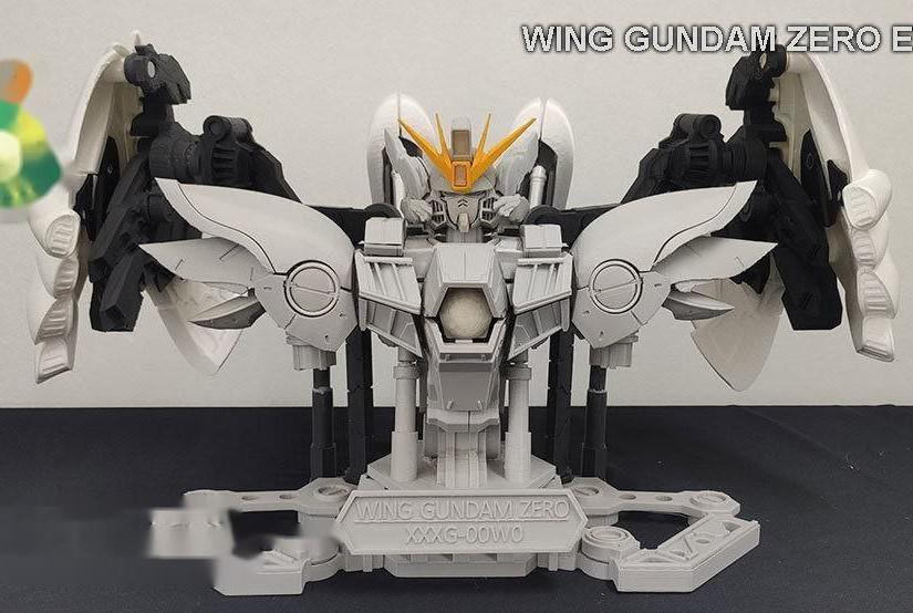 飛翼高達胸像3D打印模型