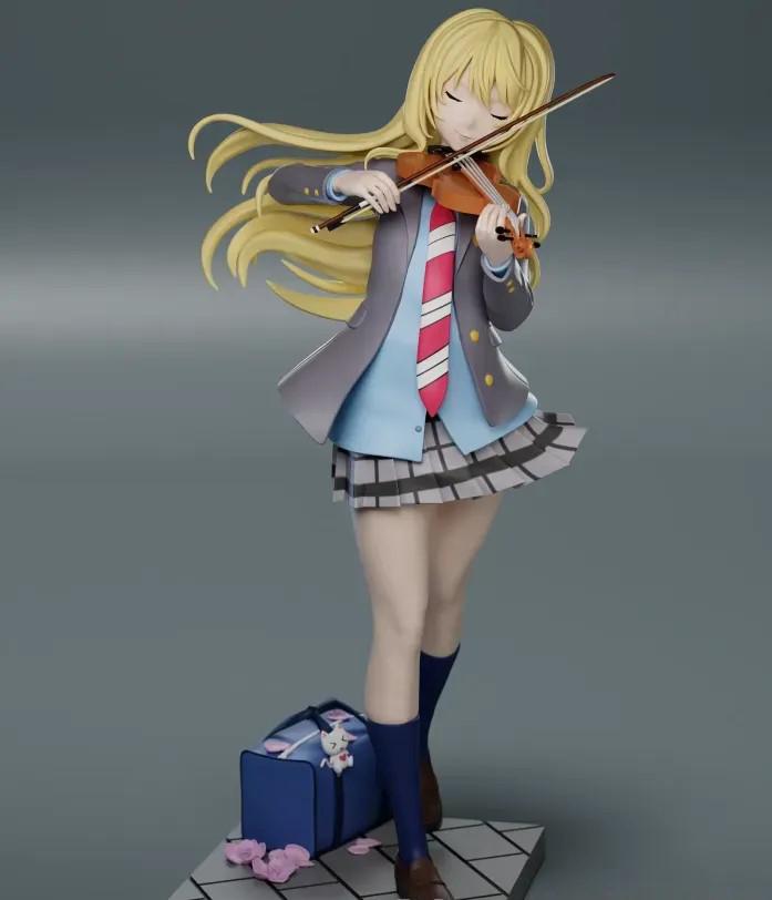 四月是你的謊言 宮園薰3D打印模型