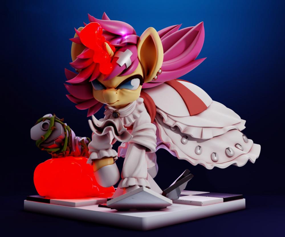 小馬寶莉 Twitching Daylight3D打印模型