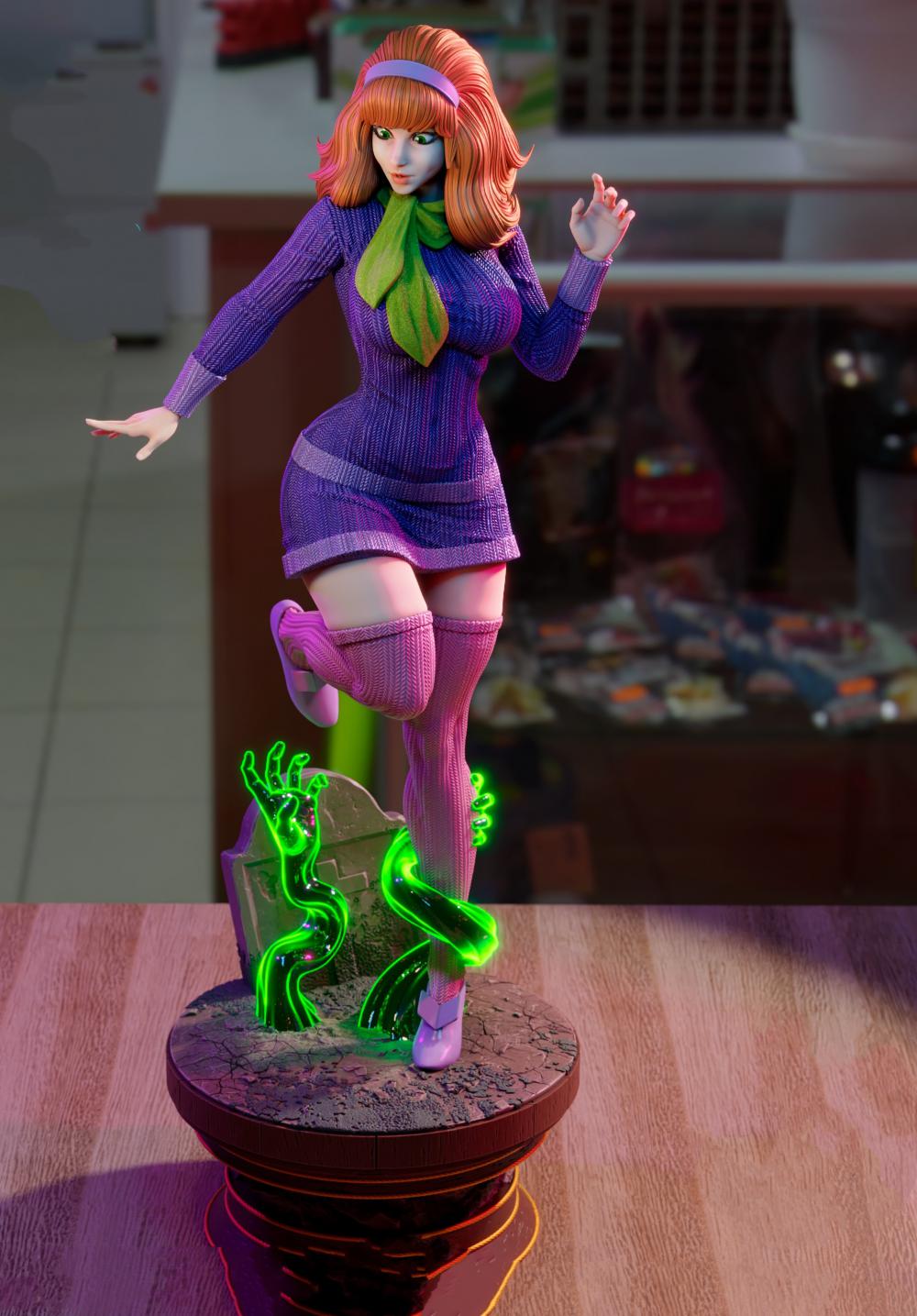 史酷比 - 戴夫妮3D打印模型