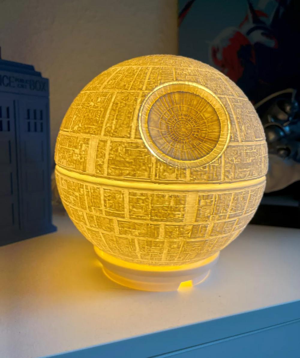 荒星燈 臺燈3D打印模型