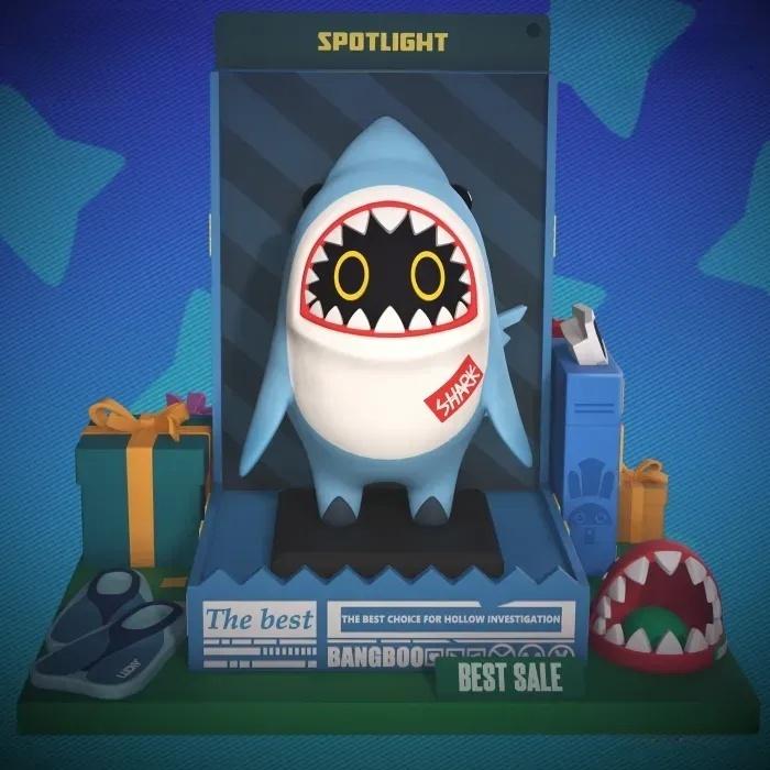 絕區(qū)零 鯊牙布3D打印模型