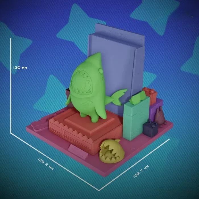 絕區(qū)零 鯊牙布3D打印模型