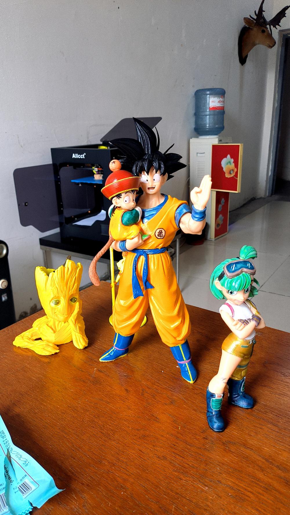 龍珠-悟空父子3D打印模型