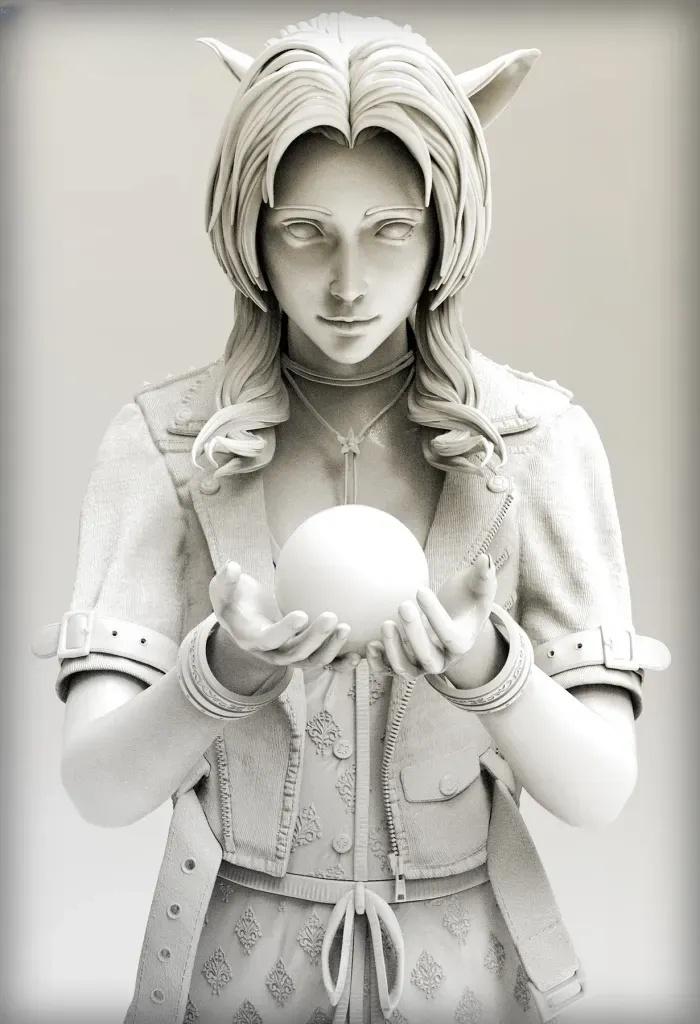 最終幻想 愛麗絲3D打印模型