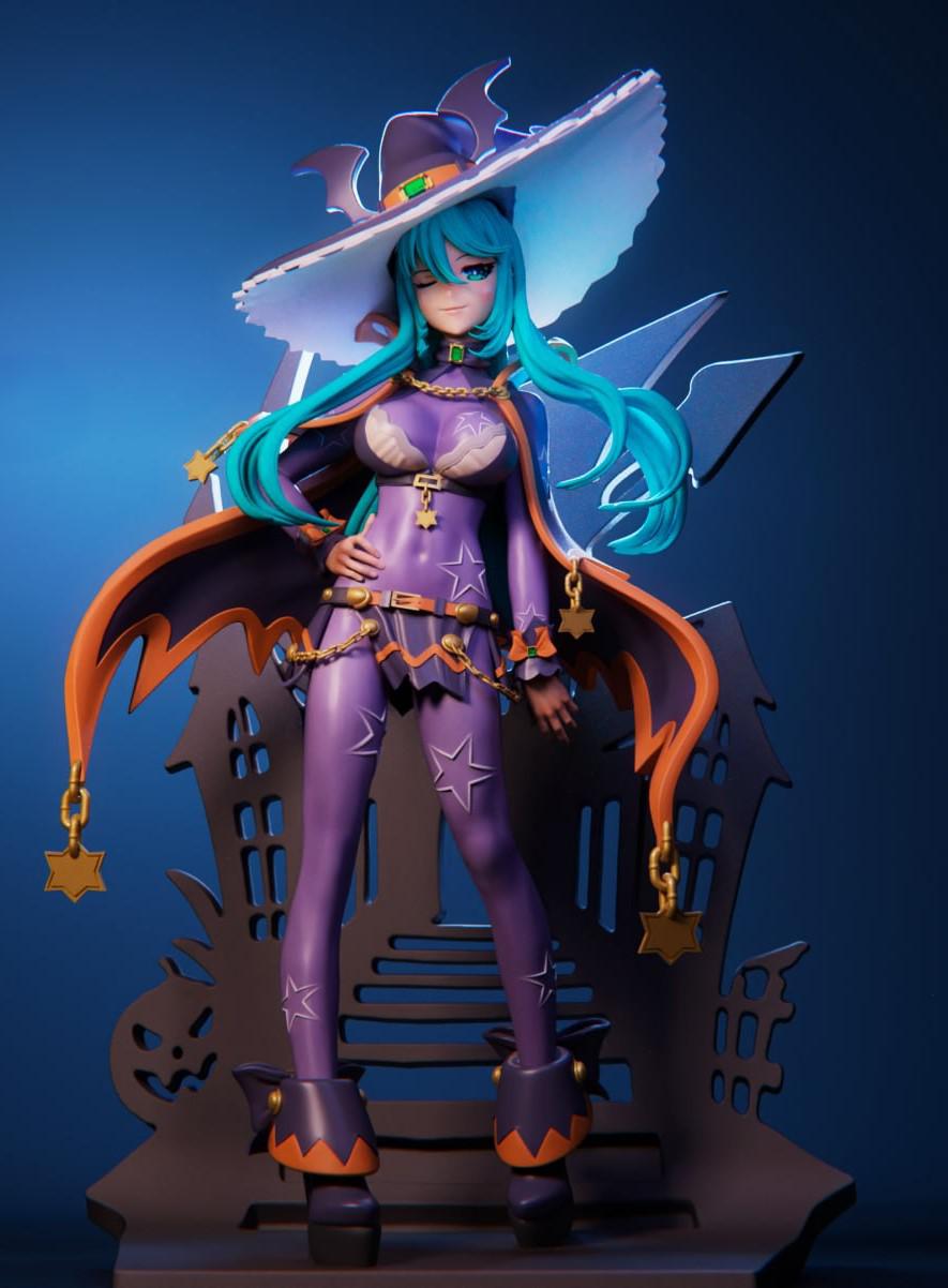 約會(huì)大作戰(zhàn) - 鏡野七罪3D打印模型