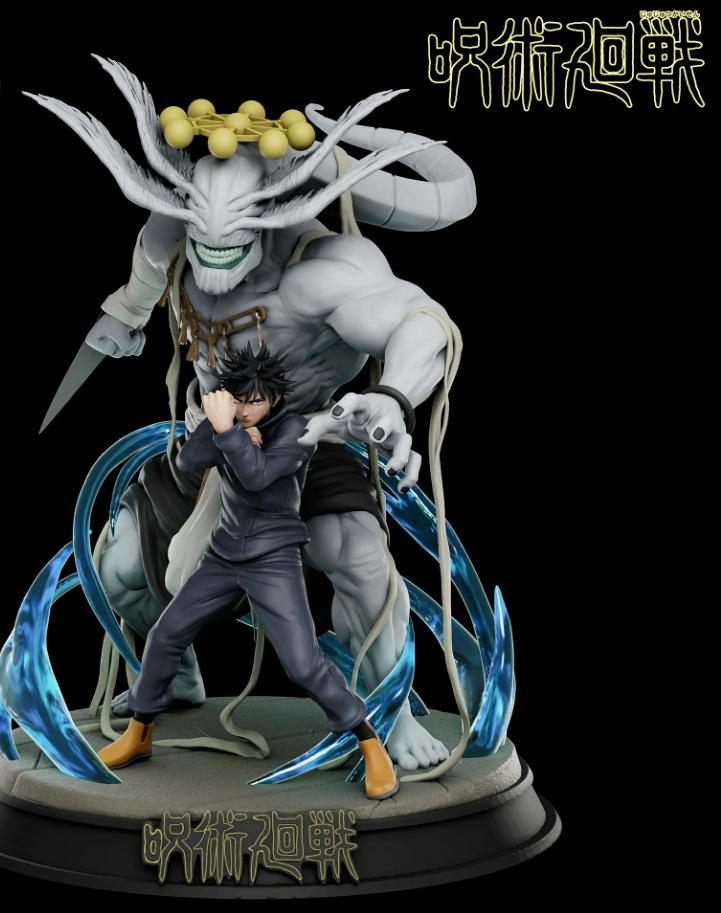 咒術(shù)回戰(zhàn)：魔虛羅 V.S 伏黑惠3D打印模型