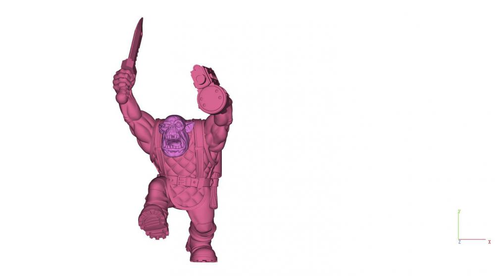 微縮模型 - 戰(zhàn)錘40K3D打印模型