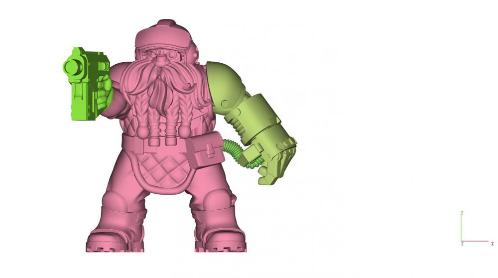 微縮模型 - 戰(zhàn)錘40K3D打印模型