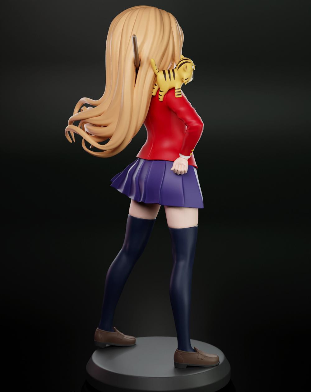 龍與虎 逢坂大河3D打印模型