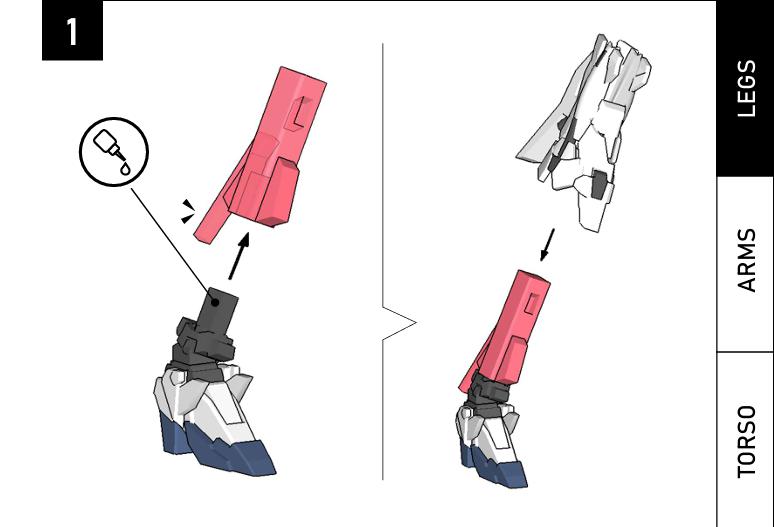 1/400 比例 獨角獸高達【破壞模式】3D打印模型