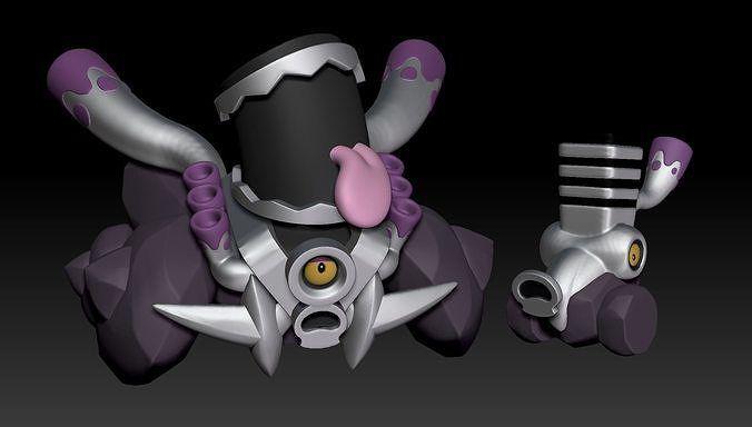 寶可夢噗隆隆3D打印模型