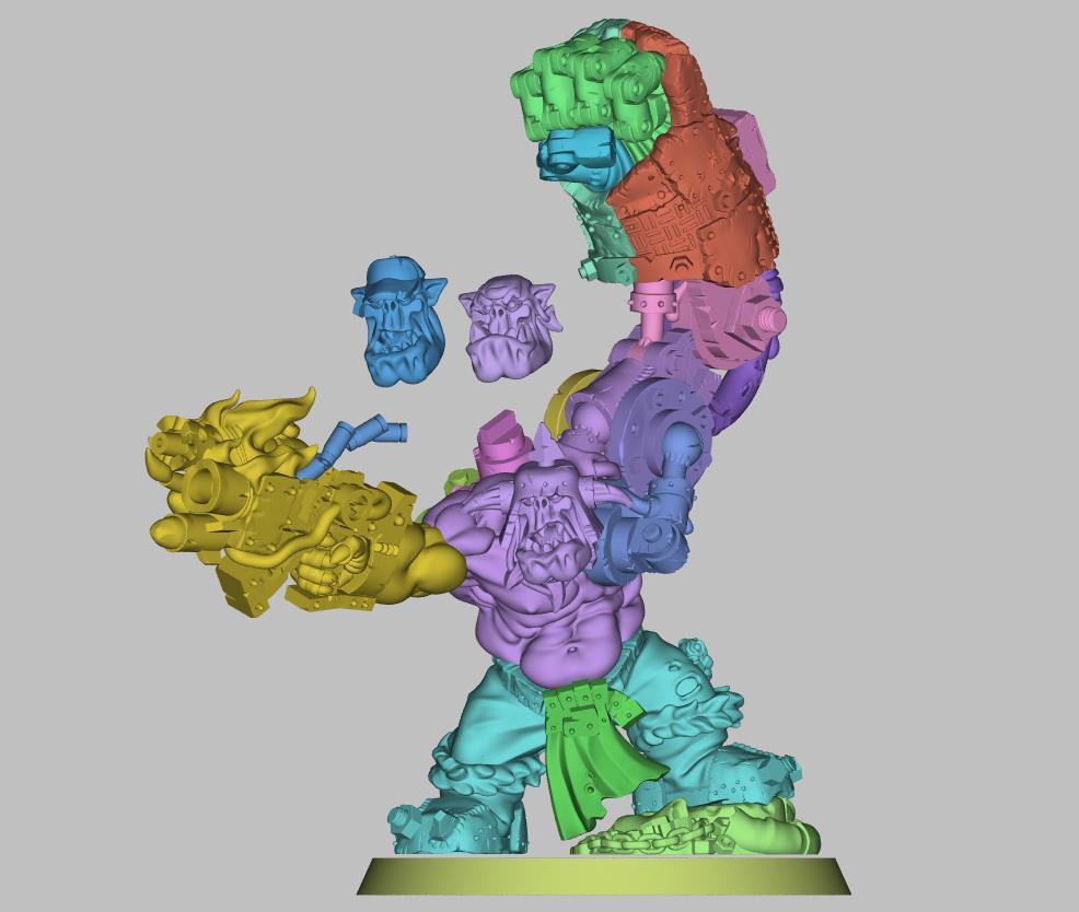 大軍閥3D打印模型