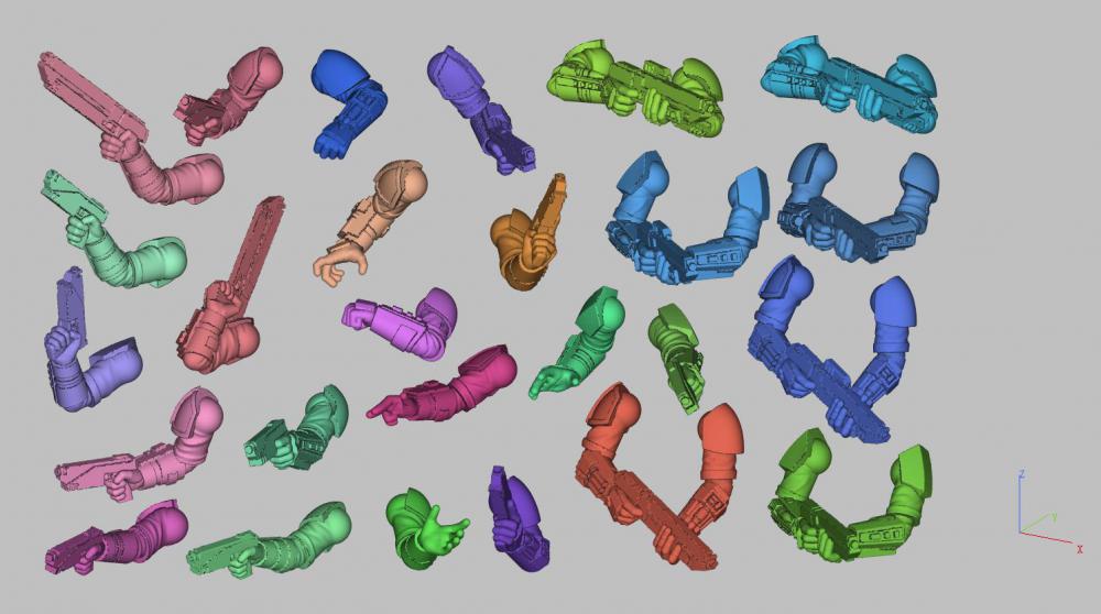 恐怖部隊(duì)（一）3D打印模型