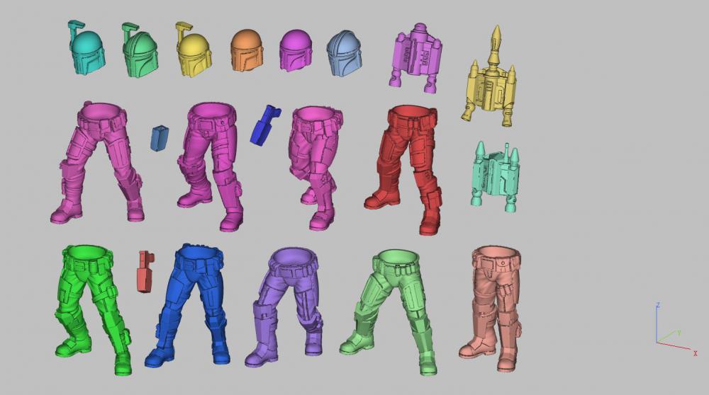 恐怖部隊(duì)（一）3D打印模型