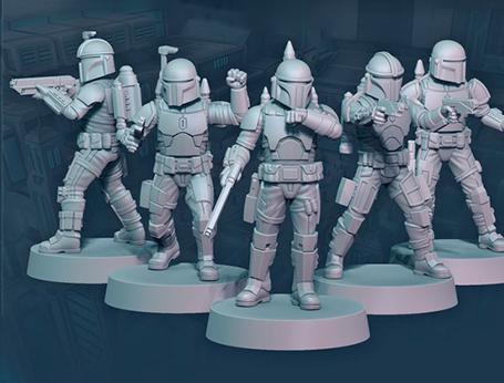 恐怖部隊(duì)（二）3D打印模型