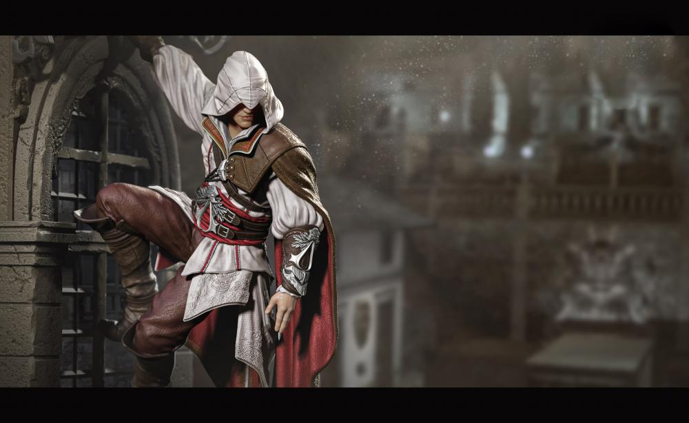 刺客信條3D打印模型