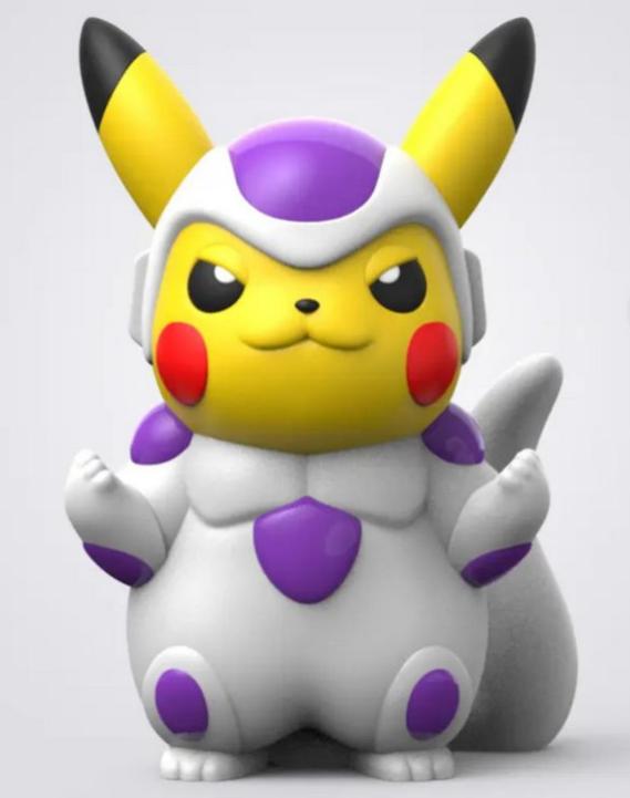 皮卡丘(cos弗利薩)3D打印模型