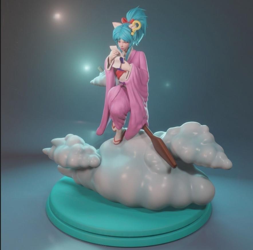 幽游白書 牡丹3D打印模型